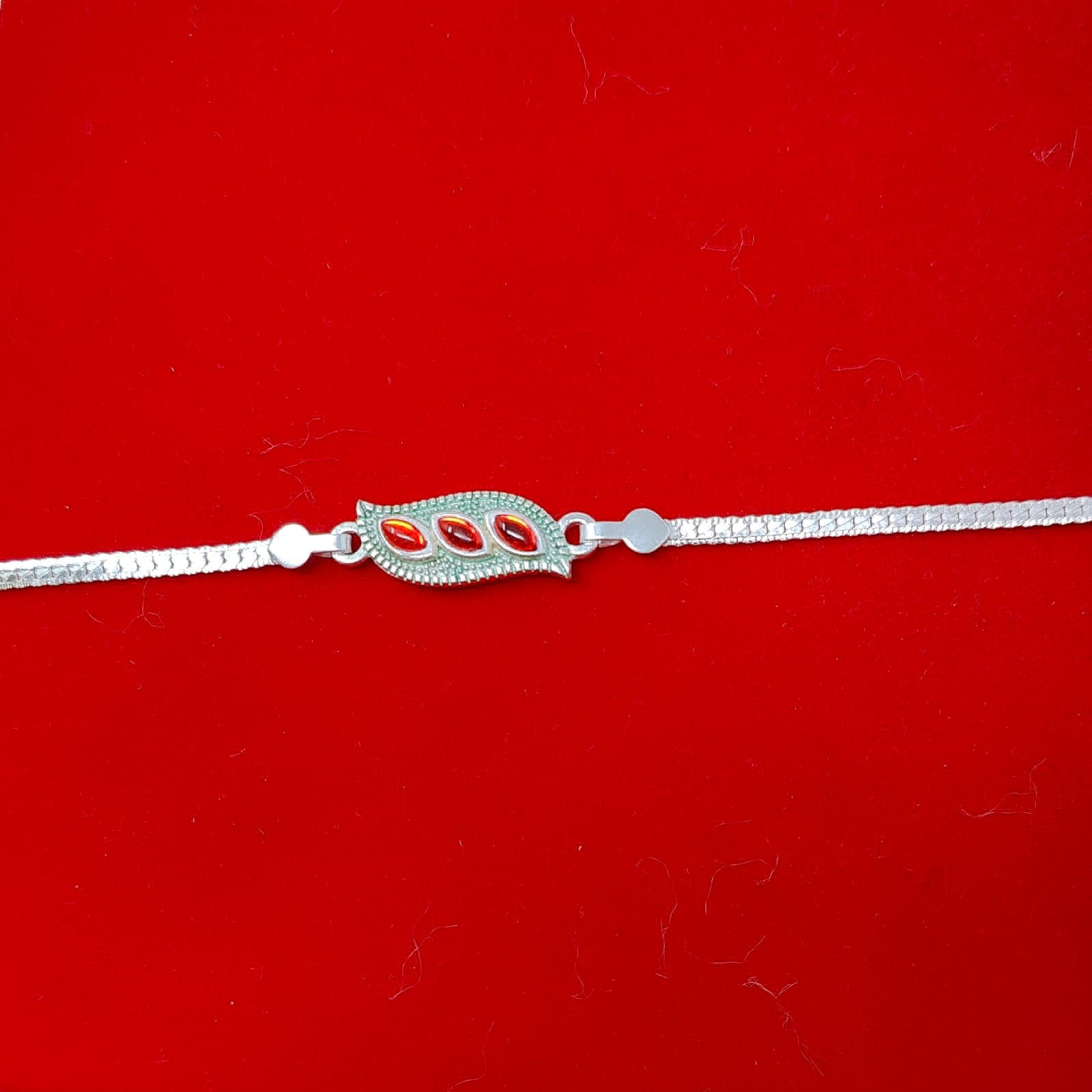 iconic silver rakhi